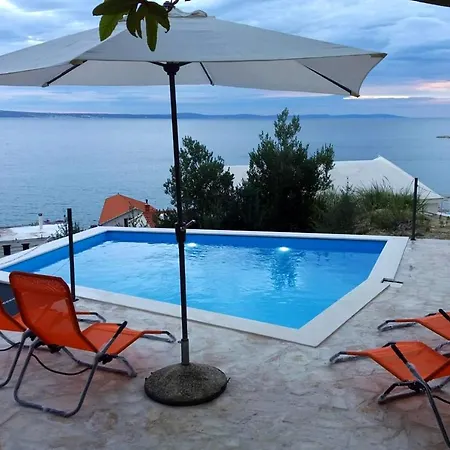 Seaside With A Swimming Pool Krilo Jesenice, Omis - 13898 Apartment *